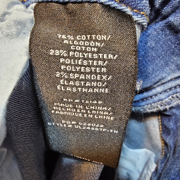 Fashion Nova 22W Crisscross Lace Up Jeans - Picture 3 of 10